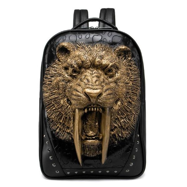 backpack large capacity outdoor travel pu waterproof lapanimal relief stereo saber-toothed tigers ruled bag unisex
backpack large capacity outdoor travel pu waterproof lapanimal relief stereo saber-toothed tigers ruled bag unisex