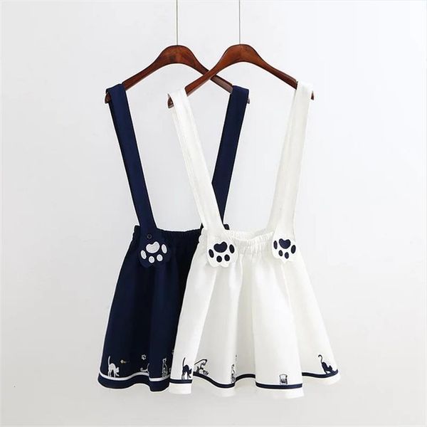 kawaii japanese cute cat paw women skirts strap mini summer preppy harajuku teenager student girl supender, Black
kawaii japanese cute cat paw women skirts strap mini summer preppy harajuku teenager student girl supender, Black