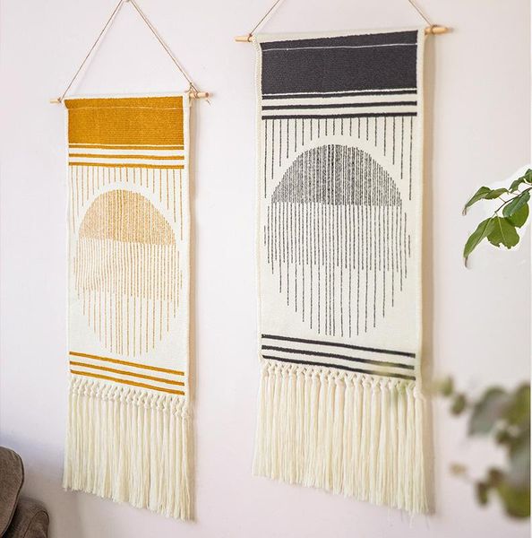 tapestries nordic art hanging cloth hand-knitted tassel tapestry wall handmade bohemian style retro home decor cotton
tapestries nordic art hanging cloth hand-knitted tassel tapestry wall handmade bohemian style retro home decor cotton
