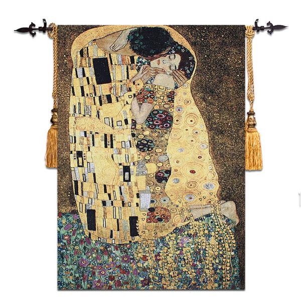 tapestries 90x140cm gustav klimt - kiss wedding gift symbol of love wall hanging tapestry dress women home jacauard fabric textile aubusson
tapestries 90x140cm gustav klimt - kiss wedding gift symbol of love wall hanging tapestry dress women home jacauard fabric textile aubusson