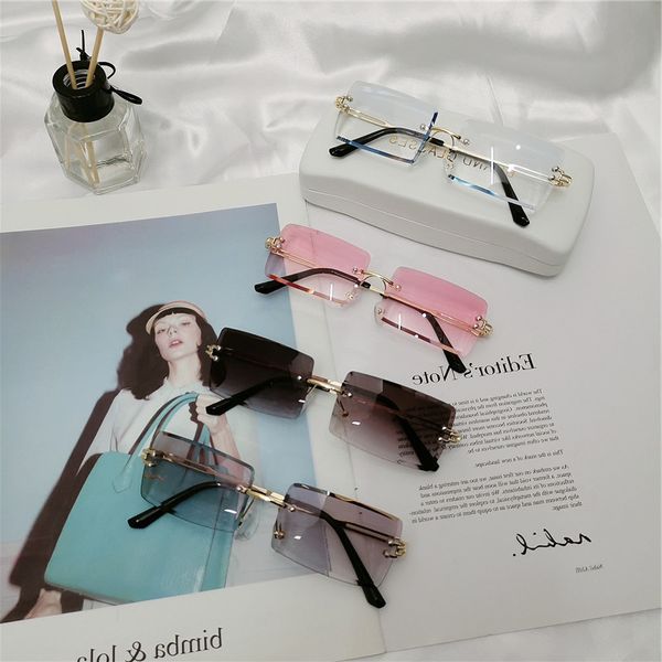 fashion women 2021 luxury brand random gradient sunglasses square sunglasses shades women clear shades pink and green glasses wholesale, Silver
fashion women 2021 luxury brand random gradient sunglasses square sunglasses shades women clear shades pink and green glasses wholesale, Silver