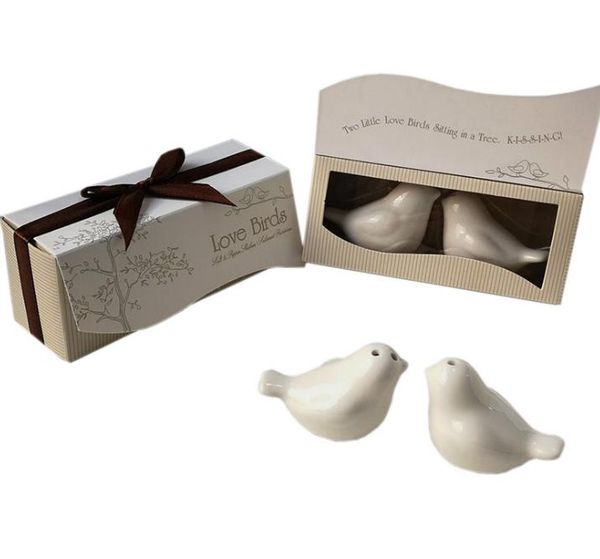 2021 love bird salt and pepper shaker party wedding favor giveaway present romantic wedding door gifts with gift box, White
2021 love bird salt and pepper shaker party wedding favor giveaway present romantic wedding door gifts with gift box, White