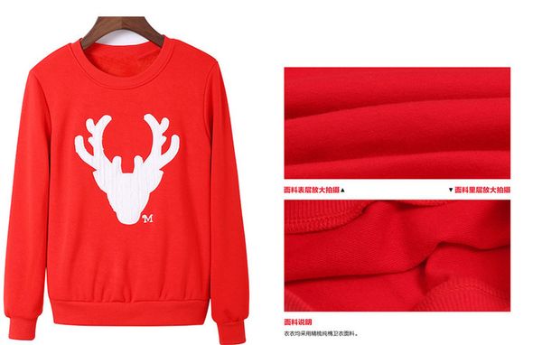 christmas parent-child outfit set printing simple elk home service family outfit autumn and winter, Blue
christmas parent-child outfit set printing simple elk home service family outfit autumn and winter, Blue