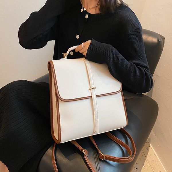 backpack double shoulder bag female 2021 fashion schoolbag college student soft leather british style computer
backpack double shoulder bag female 2021 fashion schoolbag college student soft leather british style computer