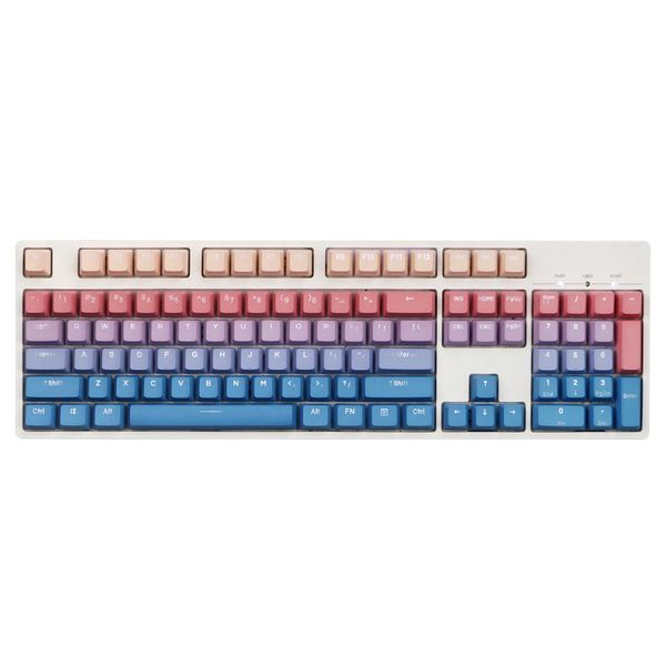 word through two-color translucent sunset oem key cap 87 104 108mx1.0 6.0 8.0 mechanical keyboard keyboards
word through two-color translucent sunset oem key cap 87 104 108mx1.0 6.0 8.0 mechanical keyboard keyboards