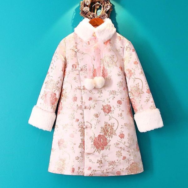 ethnic clothing retro jacquard elegant lady warm luxurious thick trench coat female s-xxl 2021 women winter fur collar wool parka outerwear, Red
ethnic clothing retro jacquard elegant lady warm luxurious thick trench coat female s-xxl 2021 women winter fur collar wool parka outerwear, Red