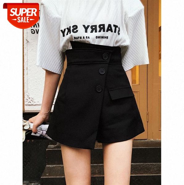 fashion high waist slim suit skirt pants female design sense xiao public wide leg shorts #pa21, Black;gray
fashion high waist slim suit skirt pants female design sense xiao public wide leg shorts #pa21, Black;gray