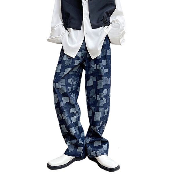 men's jeans printed retro loose casual wide-leg denim trousers men streetwear fashion hip hop straight pants pe5j, Blue
men's jeans printed retro loose casual wide-leg denim trousers men streetwear fashion hip hop straight pants pe5j, Blue