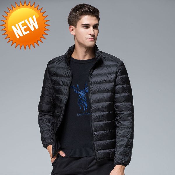 winter men's casual thin section slim stand collar duck down jackets windproof waterproof keep warm coats 6 colors, Black
winter men's casual thin section slim stand collar duck down jackets windproof waterproof keep warm coats 6 colors, Black