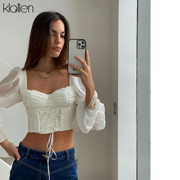 women fashion elegant office lady puff sleeve square collar women blouses solid white bow bandage female chiffon shirt, Black;gray
women fashion elegant office lady puff sleeve square collar women blouses solid white bow bandage female chiffon shirt, Black;gray