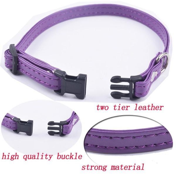 small dog accessories pu leather collar chihuahua puppy supplies adjustable pet products pink white brown collares de perro collars & leashe
small dog accessories pu leather collar chihuahua puppy supplies adjustable pet products pink white brown collares de perro collars & leashe