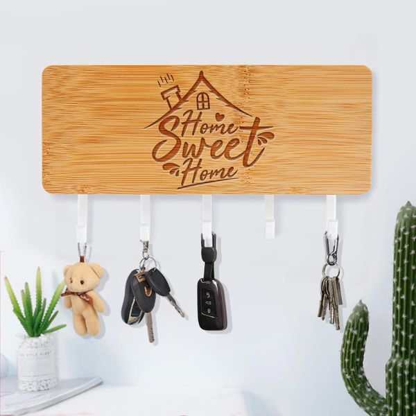 hooks & rails wooden key rack white sweet home text pattern sundries envelopes storage box holders wall-mounted hanger
hooks & rails wooden key rack white sweet home text pattern sundries envelopes storage box holders wall-mounted hanger