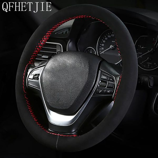 steering wheel covers qfhetjie hand-sewn car cover is made of suede leather, which non-slip in all seasons and beautiful
steering wheel covers qfhetjie hand-sewn car cover is made of suede leather, which non-slip in all seasons and beautiful
