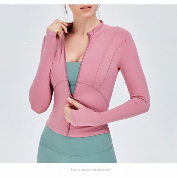 / fall women's tracksuits winter nude sports coat yoga suit women zipper long sleeve slim fitness top, Gray
/ fall women's tracksuits winter nude sports coat yoga suit women zipper long sleeve slim fitness top, Gray