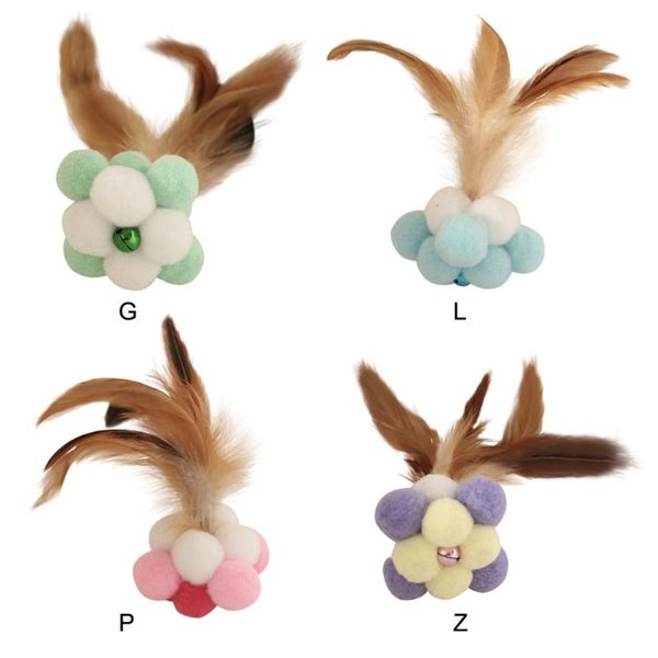 cat toys cute rainbow ball funny toy with bell sound macaron hair pheasant feather
cat toys cute rainbow ball funny toy with bell sound macaron hair pheasant feather