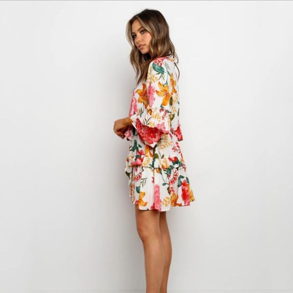 casual dresses fashion flower print dress women floral 3/4 sleeve o neck sundress vestidos primavera #yl10 jdvo, Black;gray
casual dresses fashion flower print dress women floral 3/4 sleeve o neck sundress vestidos primavera #yl10 jdvo, Black;gray