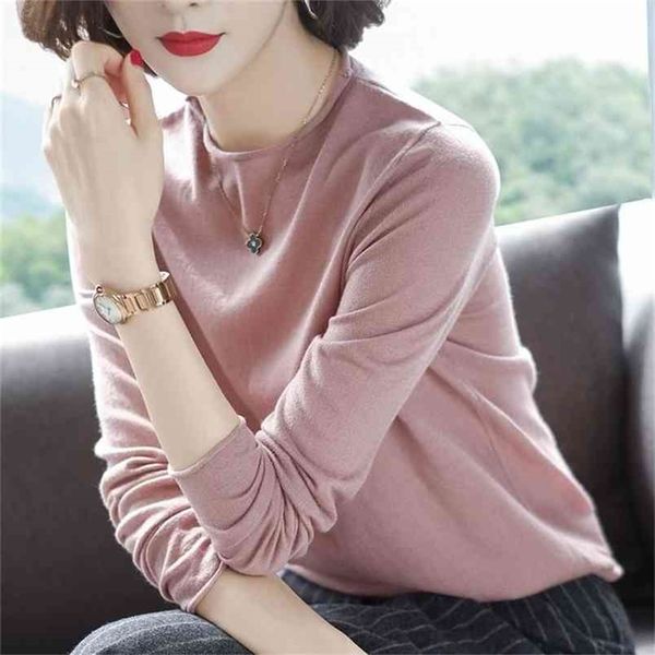 girls thin slim sweater women solid long sleeve stand collar with pullover fashion knit wool base jumpers female spring 210427, White;black
girls thin slim sweater women solid long sleeve stand collar with pullover fashion knit wool base jumpers female spring 210427, White;black