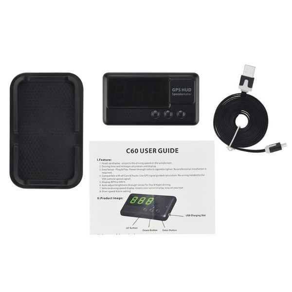 car gps & accessories multi-function hud speedometer c60 portable display mph km/h total time and distance
car gps & accessories multi-function hud speedometer c60 portable display mph km/h total time and distance