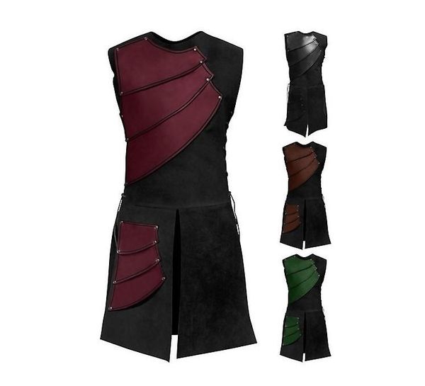men's vests mens patchwork bandage split long waistcoat vest 2021 vintage medieval party cosplay men steampunk chaleco hombre, Black;white
men's vests mens patchwork bandage split long waistcoat vest 2021 vintage medieval party cosplay men steampunk chaleco hombre, Black;white