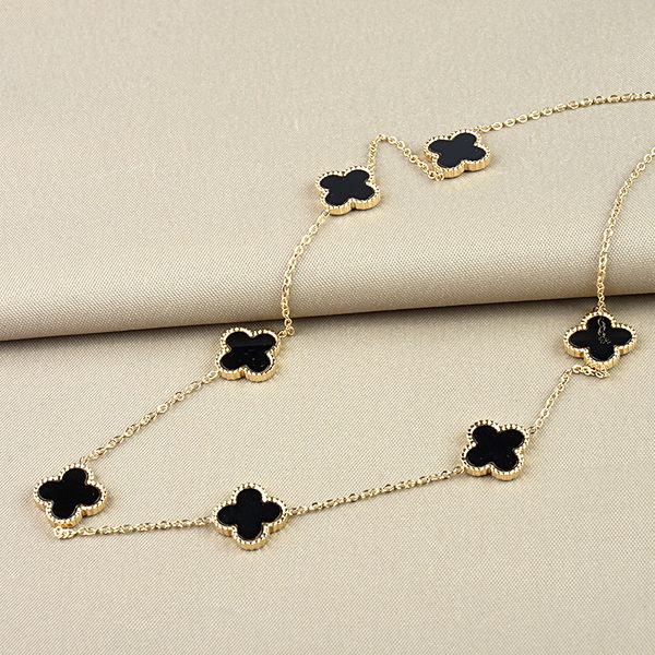 fine design titanium steel cute 4 leaf clover pendant necklace jewelry for women gift, Silver
fine design titanium steel cute 4 leaf clover pendant necklace jewelry for women gift, Silver