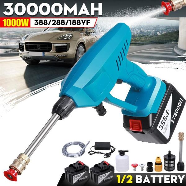 car washer 30000mah 30bar wireless high pressure wash water gun portable foam generator accessories
car washer 30000mah 30bar wireless high pressure wash water gun portable foam generator accessories
