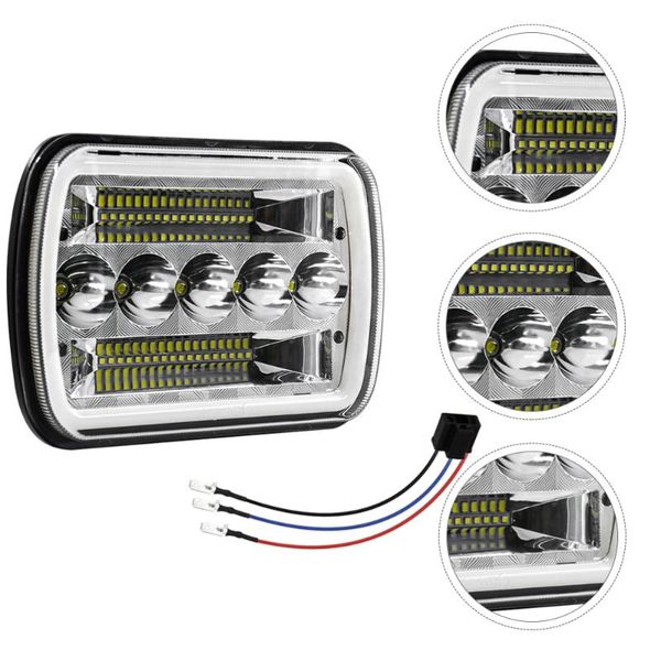 1pc waterproof led headlight durable headlamp square for car truck headlights
1pc waterproof led headlight durable headlamp square for car truck headlights