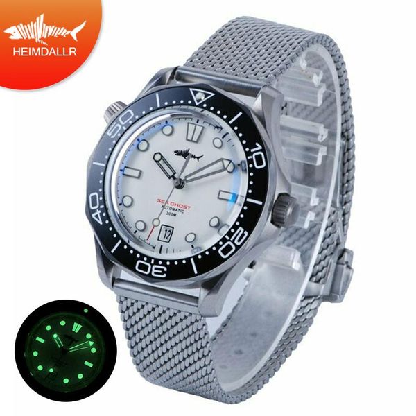 heimdallr mens automatic watch titanium sea ghost c3 mechanical watches sapphire glass 200m diver men wristwatches, Slivery;brown
heimdallr mens automatic watch titanium sea ghost c3 mechanical watches sapphire glass 200m diver men wristwatches, Slivery;brown