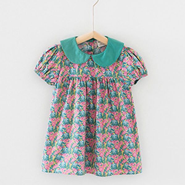 girls dress summer doll collar short-sleeve floral print princess cute kid clothes children 210515, Red;yellow
girls dress summer doll collar short-sleeve floral print princess cute kid clothes children 210515, Red;yellow