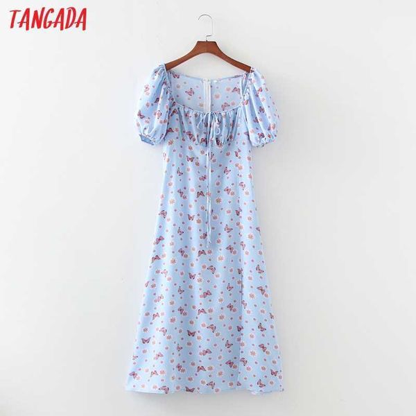 tangada summer women blue flowers print dress zipper puff short sleeve ladies midi dress vestidos 1d306 210609, Black;gray
tangada summer women blue flowers print dress zipper puff short sleeve ladies midi dress vestidos 1d306 210609, Black;gray