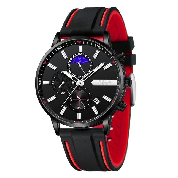 wristwatches relogios nibosi mascoulino chronograph men watches waterproof silione band, Slivery;brown
wristwatches relogios nibosi mascoulino chronograph men watches waterproof silione band, Slivery;brown