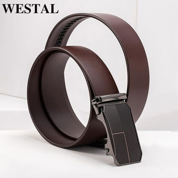 belts westal men's genuine leather full grainlayer automatic buckle belt for men pattern business casual jeanst169, Black;brown
belts westal men's genuine leather full grainlayer automatic buckle belt for men pattern business casual jeanst169, Black;brown