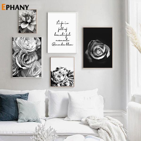 paintings nordic poster black white rose canvas art decorative print dahlia wall picture painting scandinavian living room home decoration
paintings nordic poster black white rose canvas art decorative print dahlia wall picture painting scandinavian living room home decoration
