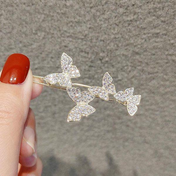 hair clips & barrettes shiny butterfly clip headdress korea elegant hairpin rhinestone bangs girl women side frog buckle net golden, Golden;silver
hair clips & barrettes shiny butterfly clip headdress korea elegant hairpin rhinestone bangs girl women side frog buckle net golden, Golden;silver