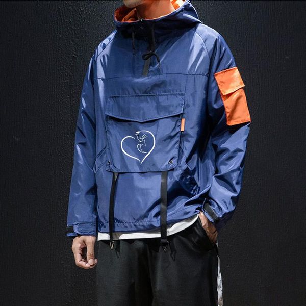 men's jackets streetwear jacket for men hooded patchwork waterproof windbreaker japan style multi-pocket spring autumn big size 5xl, Black;brown
men's jackets streetwear jacket for men hooded patchwork waterproof windbreaker japan style multi-pocket spring autumn big size 5xl, Black;brown