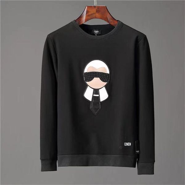 2021 high-end summer men's hoodies & sweatshirts round neck sweater doll casual fashion cropped m-3xl, Black
2021 high-end summer men's hoodies & sweatshirts round neck sweater doll casual fashion cropped m-3xl, Black