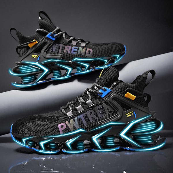 running shoes blade 2021 summer new flying woven breathable night reflective tide large height men's sports shoes traniers sneakers
running shoes blade 2021 summer new flying woven breathable night reflective tide large height men's sports shoes traniers sneakers
