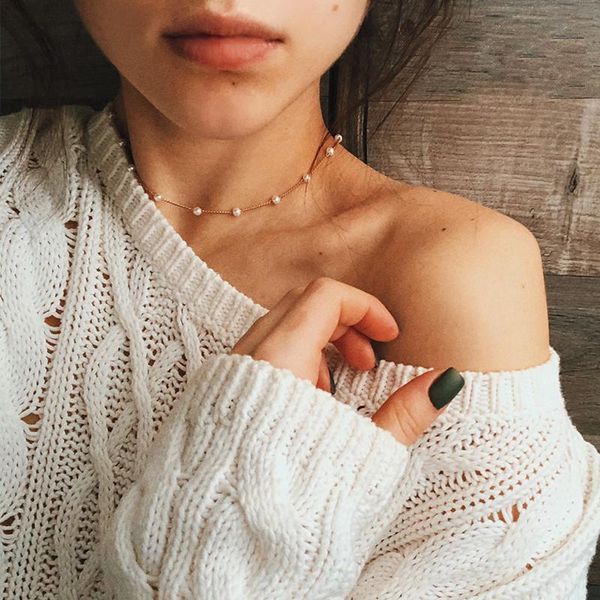 pendant necklaces kinfolk retro perle choker halskette für frauen elegante stern hochzeit trendy gold schmuck geschenk, Silver
pendant necklaces kinfolk retro perle choker halskette für frauen elegante stern hochzeit trendy gold schmuck geschenk, Silver