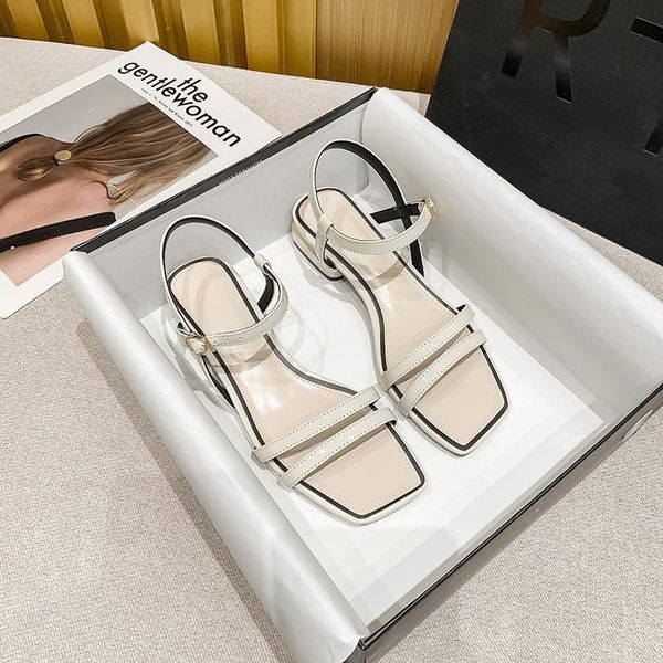 sandals summer back strappy women thick heel slippers square head roman shoes party dress zapatillas mujer, Black
sandals summer back strappy women thick heel slippers square head roman shoes party dress zapatillas mujer, Black