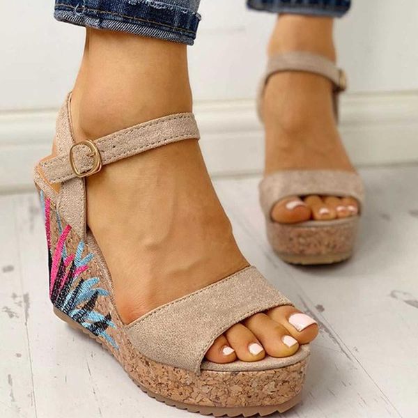 sandals women vintage wedge summer shoes ankle strap straw platform wedges casual ladies high heels, Black
sandals women vintage wedge summer shoes ankle strap straw platform wedges casual ladies high heels, Black