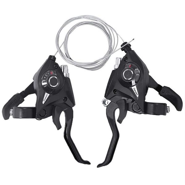 bike derailleurs 3x7 21 speed bicycle thumb shifter brake mtb mountain road riding cycling disc levers conjoined dip with shift cable
bike derailleurs 3x7 21 speed bicycle thumb shifter brake mtb mountain road riding cycling disc levers conjoined dip with shift cable