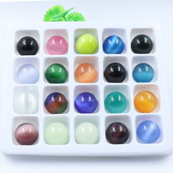 non-porous-ball 20mm cat's eye opal stone bead natural healing crystal mascot massage accessory minerale gemstone reiki home decoration, Black
non-porous-ball 20mm cat's eye opal stone bead natural healing crystal mascot massage accessory minerale gemstone reiki home decoration, Black