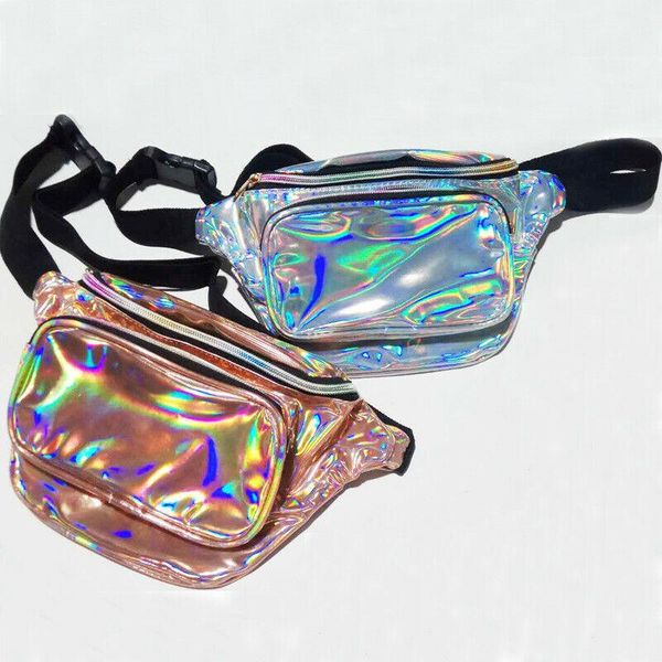 waist bags holographic fanny pack iridescent rave festival crossbody hip bag 
waist bags holographic fanny pack iridescent rave festival crossbody hip bag