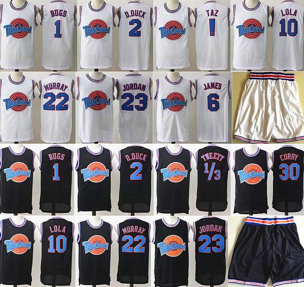 space jam jersey movie tune squad looney daffy duck bill murray lola bugs bunny taz tweety michael james curry basketball shorts black white, Black;red
space jam jersey movie tune squad looney daffy duck bill murray lola bugs bunny taz tweety michael james curry basketball shorts black white, Black;red