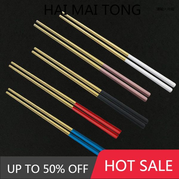 chopsticks 1pair reusable rainbow 304 stainless steel tableware chinese dinnerware non-slip 23cm
chopsticks 1pair reusable rainbow 304 stainless steel tableware chinese dinnerware non-slip 23cm