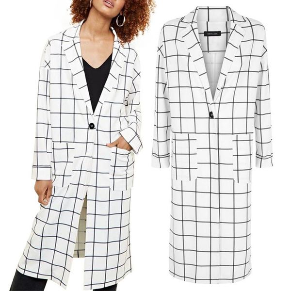 women's trench coats eijoqan autumn spring woman's coat a long fashionable casual windbreaker with buttoned suit collar and plaid, Tan;black
women's trench coats eijoqan autumn spring woman's coat a long fashionable casual windbreaker with buttoned suit collar and plaid, Tan;black