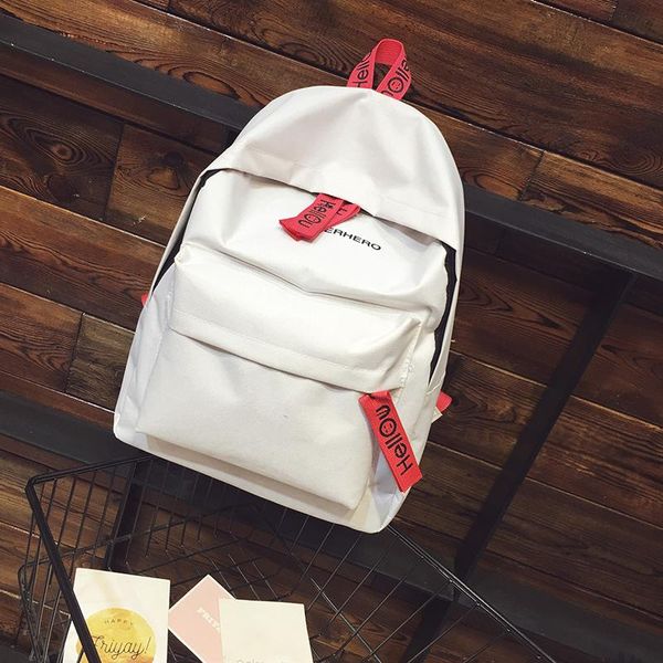 backpack schoolbag men and women korean version of tide junior high school students college fashion simple ss - 015
backpack schoolbag men and women korean version of tide junior high school students college fashion simple ss - 015