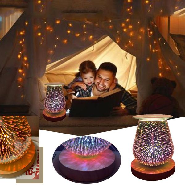 fragrance lamps practice oil diffuser electric candle warmer glass wax melt with 3d firework effect night light tart burner aroma decor
fragrance lamps practice oil diffuser electric candle warmer glass wax melt with 3d firework effect night light tart burner aroma decor