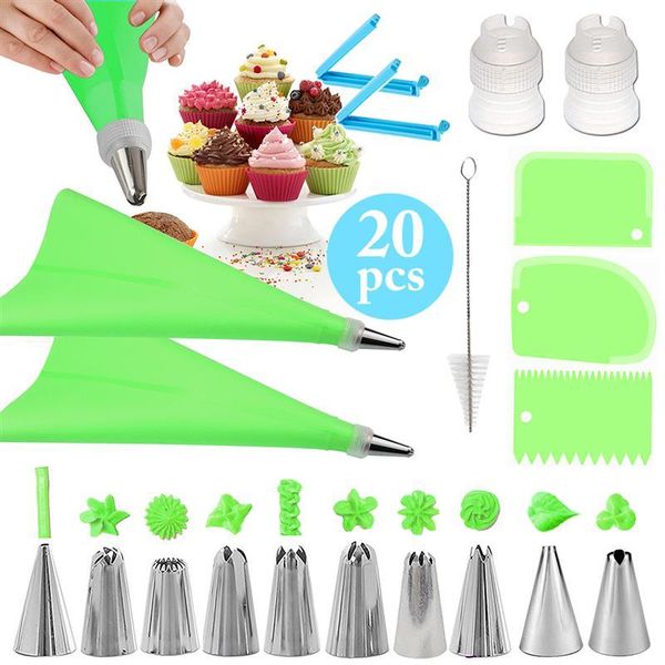 20pcs cake baking tools accessories reusable cookie supplies set decorating diy decor & pastry
20pcs cake baking tools accessories reusable cookie supplies set decorating diy decor & pastry