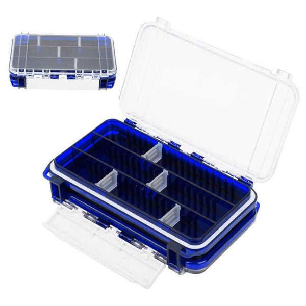 double sided fishing tackle box multifunctional lure bait hook storage case accessories
double sided fishing tackle box multifunctional lure bait hook storage case accessories