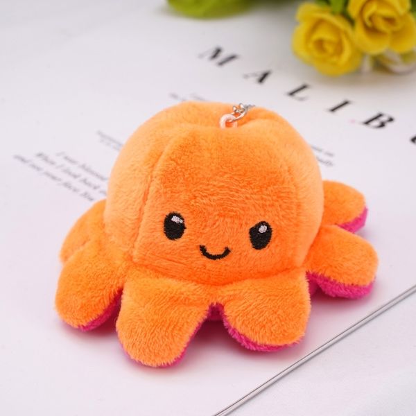 Cute upside down Doll Plush pendant changes face angry little Octopus expression turns doll key chain
Cute upside down Doll Plush pendant changes face angry little Octopus expression turns doll key chain